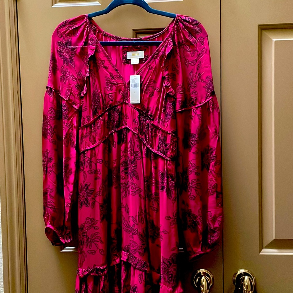 Anthropologie “Maeve” long maxi gown . NWT